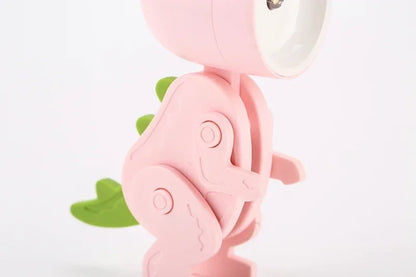 Mini Dinosaur Night Light Battery Magnetic Folding Nights Lamp Bedroom Bedside Table Ornaments Children's Toys LED Night Lights