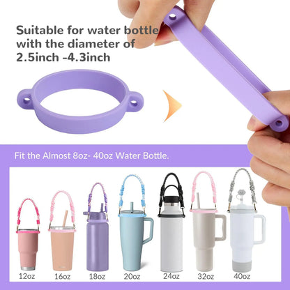 tassels straw cap case Charm chain pendant lot Accessories Initial Keychain Handle for Stanley cup bottle Tumbler for Women