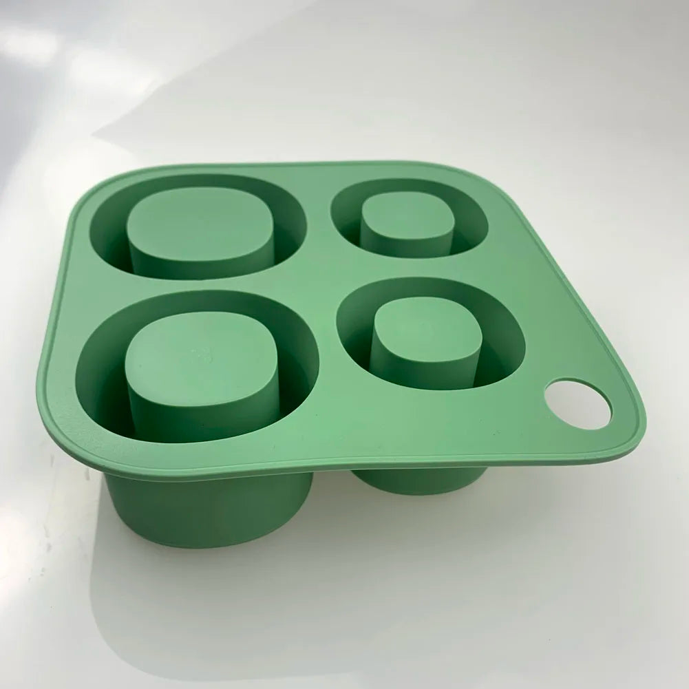 ST Accessories Summer Ice Mould Cube Trays Ice Making Beverage Cup Maker Circle Ice Shape Silicone Molds For Stanley Cup 20/30/4