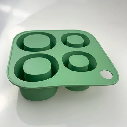 ST Accessories Summer Ice Mould Cube Trays Ice Making Beverage Cup Maker Circle Ice Shape Silicone Molds For Stanley Cup 20/30/4