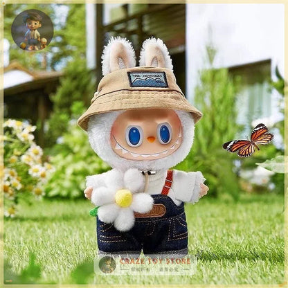 New Labubu Blind Box The Monsters Labubu Sit-Down Party Series Vinyl Doll Pendant Collection Decoration  Gift