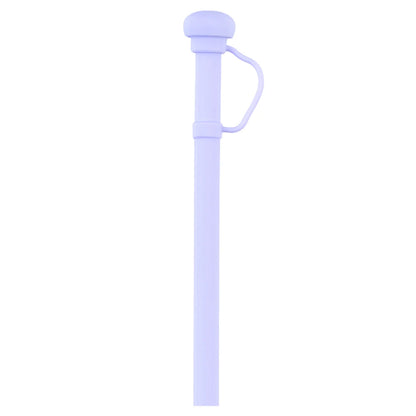 Silicone Replacement Straw for Stanley 20/30/40oz Long Reusable Straw Dustproof Soft Straw Cup Accessories with Straw Tip