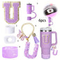 6pcs Silicone Stanley Cup Accessory Set suitable for Stanley Cup 40oz glass with handle