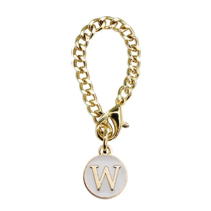 Letter Charm Accessories for Stanley Cup 2PCS Initial Name ID Personalized Handle Charm for Stanley Tumbler