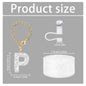 3Pcs Accessories Set for Stanley Cup, Including Diamond Straw Topper/Sparkly Silicone Boot Set（White）