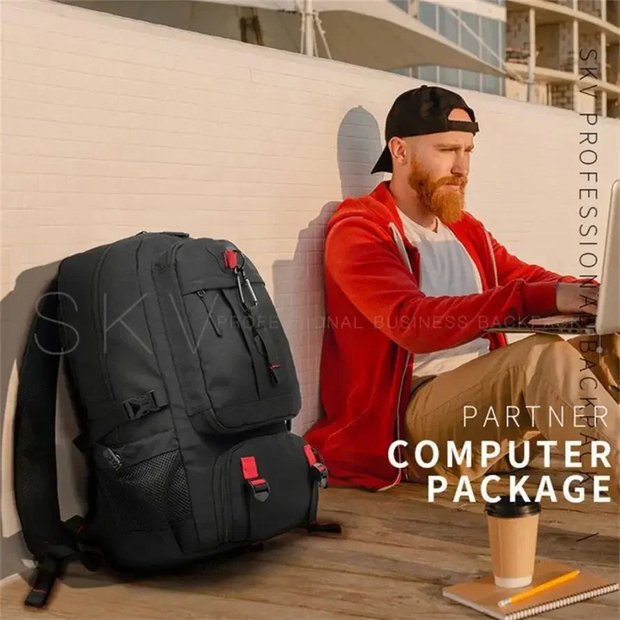 Outdoor Sports Trekking Backpacks For Brompton Bicycle Usb Charging Travel Backpack Big Oxford Laptop Bag With Shoe Packet