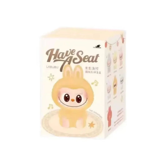 Labubu Have A Seat Series Blind Box Cute Enamel Face Labubu The Monsters Action Figurine Anime Model Doll Toy Gift