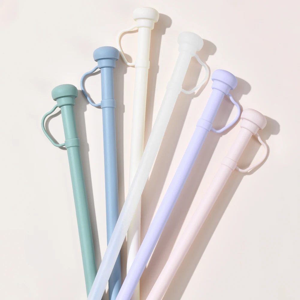 Silicone Replacement Straw for Stanley 20/30/40oz Long Reusable Straw Dustproof Soft Straw Cup Accessories with Straw Tip