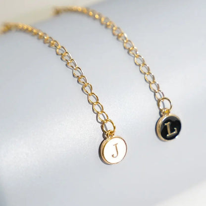 Letter Charm Accessories for Stanley Cup 2PCS Initial Name ID Personalized Handle Charm for Stanley Tumbler