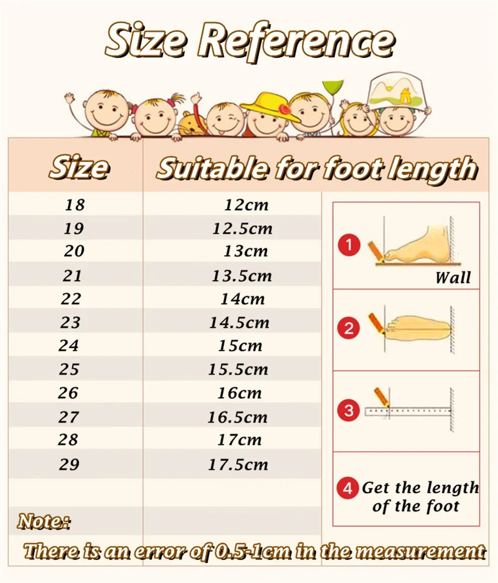 Summer sandals kids Mules Baby Boys Girls Cartoon baby Sandals Flat Heels Solid Cartoon Slippers Children's Garden Shoes