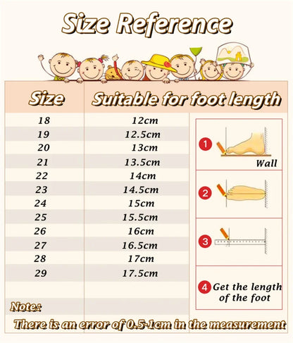 Summer sandals kids Mules Baby Boys Girls Cartoon baby Sandals Flat Heels Solid Cartoon Slippers Children's Garden Shoes