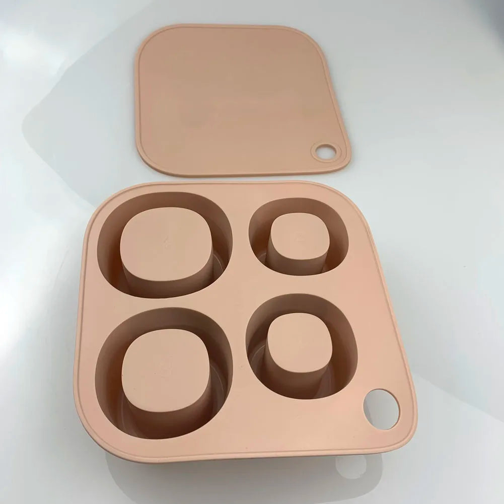 ST Accessories Summer Ice Mould Cube Trays Ice Making Beverage Cup Maker Circle Ice Shape Silicone Molds For Stanley Cup 20/30/4