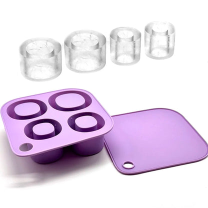 ST Accessories Summer Ice Mould Cube Trays Ice Making Beverage Cup Maker Circle Ice Shape Silicone Molds For Stanley Cup 20/30/4