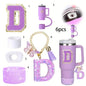 6pcs Silicone Stanley Cup Accessory Set suitable for Stanley Cup 40oz glass with handle