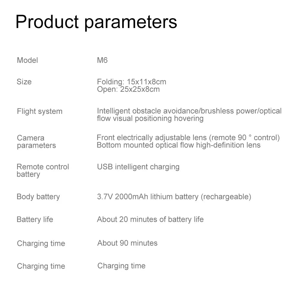 Xiaomi Mijia M6 Drone 8K Professional HD Camera Drones 5G WIFI FPV 4k UAV large screen remote control RC Dron Children's Toys