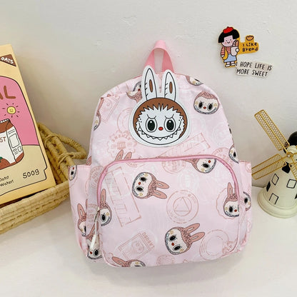 Labubu Backpack - Lightweight, Preppy Style Cartoon Anime Schoolbag for Travel and Daily Use - Durable, Water-Resistant