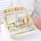 12 Layer Girls Pencil Big Pouch Large Capacity Pencil Pouch School Stationery Aesthetic Stationery Case Student Supplies