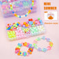 DIY Handmade Beaded Children's Toys Creative Loose Spacer Beads Making Bracelet Necklace 24 Grid Girl Jewelry Set Girl Toy Gift
