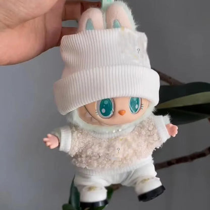 Labubu V1v2 Friend Series Elegant Dress Labubu Birthday Gift Clothing Labubu Pendant Fashionable Couple Outfit High-End Custom