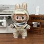 Labubu Clothes Doll Clothing Fashion Overalls, V1 V2 Doll Clothing Accessories, Labubu Clothes Designer,15/17cm Doll Toy
