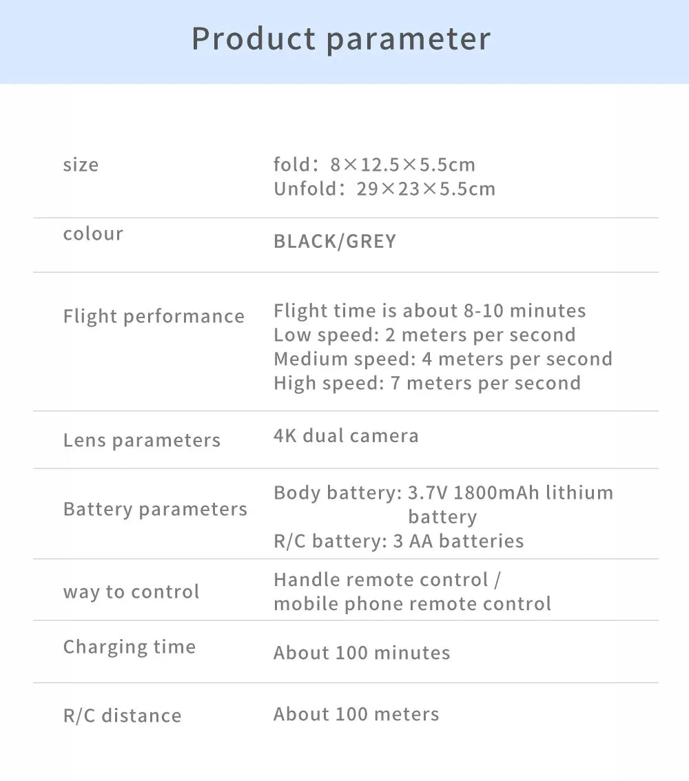 Professional Drone E88 4K Wide-Angle HD 1080P Camera WiFi FPV Height Hold Foldable RC Drone Quadrotor Helicopter Children's Toys