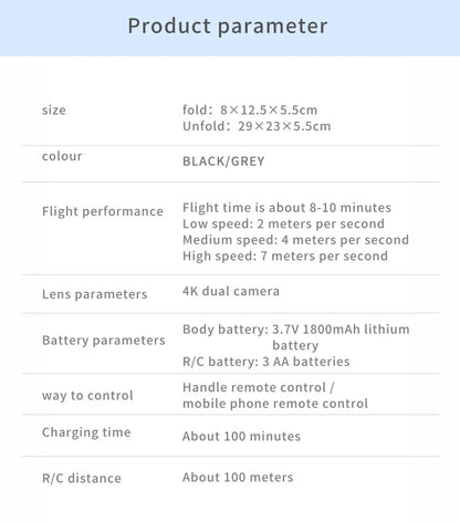 Professional Drone E88 4K Wide-Angle HD 1080P Camera WiFi FPV Height Hold Foldable RC Drone Quadrotor Helicopter Children's Toys