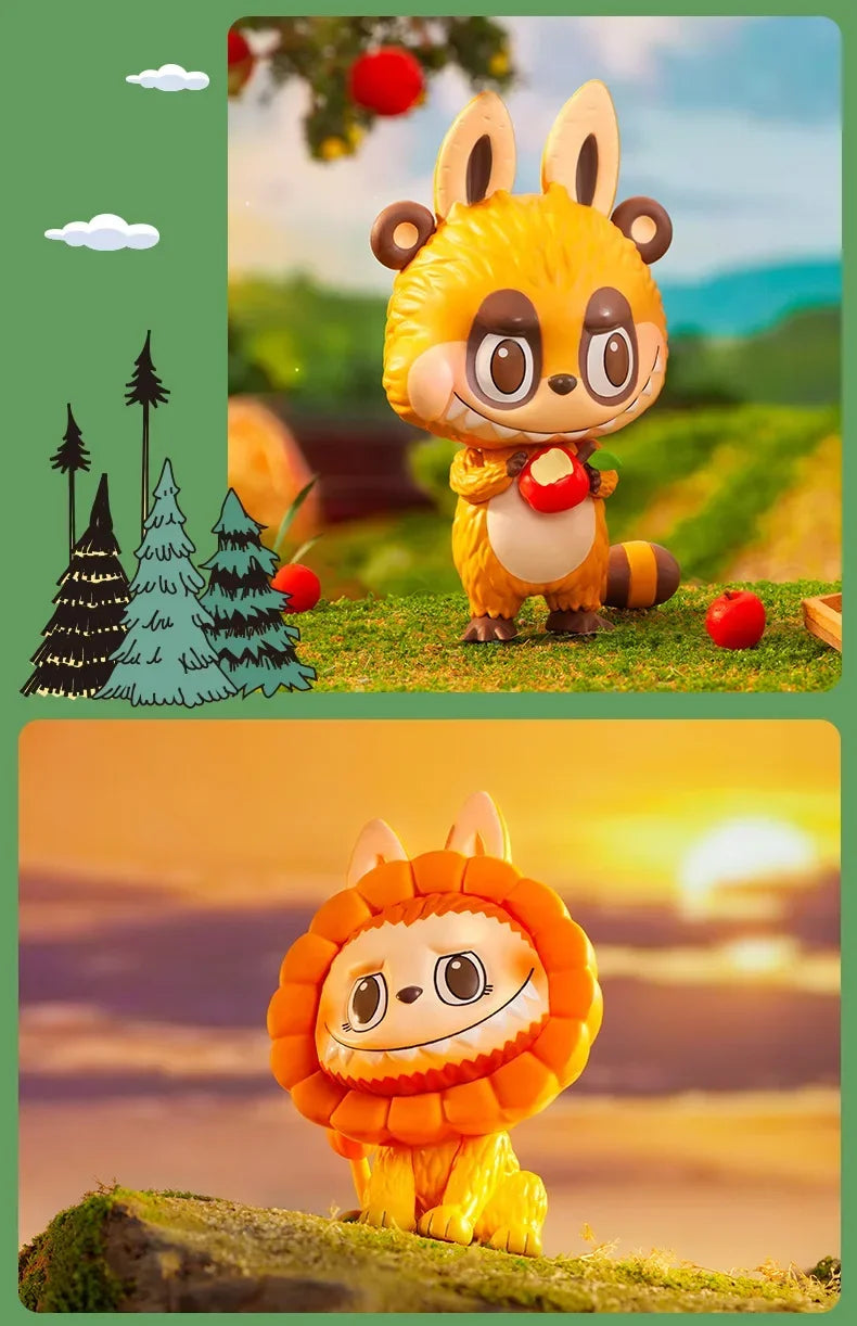 2025 New Hot Labubu The Monsters Elf Animal Series Labubu Animal Handheld Toy Limited Edition Blind Box