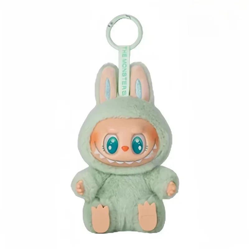 Labubu The Monsters Collection Pendant Series Spring Wild Home Cute Mokoko Pumpkin Purple Labubu Replica Christmas Birthday Gift