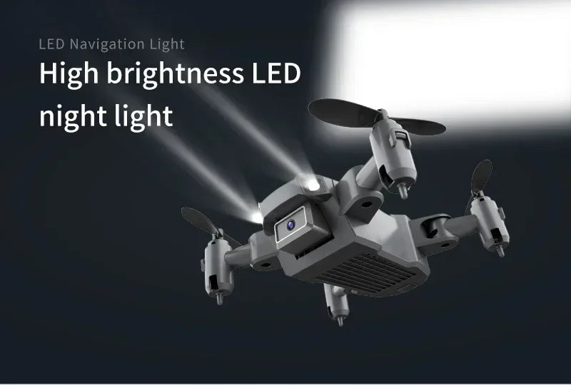 XKJ KY905 Mini Drone HD 4K Professional Camera One-click Return Wifi Folding Quadcopter 360rolling RC Helicopter Children's Toys