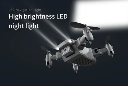 XKJ KY905 Mini Drone HD 4K Professional Camera One-click Return Wifi Folding Quadcopter 360rolling RC Helicopter Children's Toys