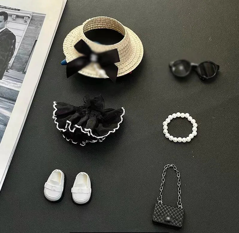 Labubu V1v2 Friend Series Elegant Dress Labubu Birthday Gift Clothing Labubu Pendant Fashionable Couple Outfit High-End Custom