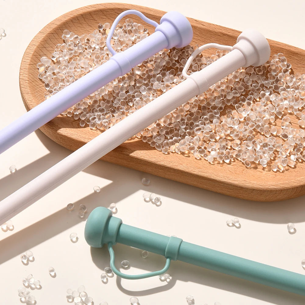 Silicone Replacement Straw for Stanley 20/30/40oz Long Reusable Straw Dustproof Soft Straw Cup Accessories with Straw Tip