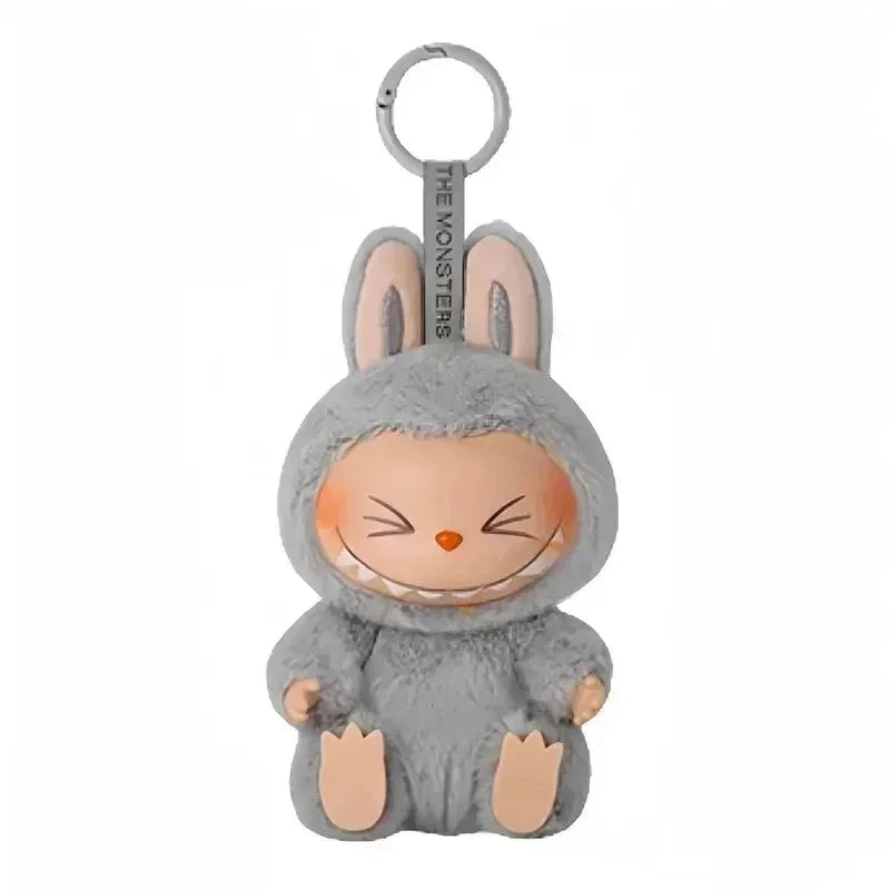 Labubu The Monsters Have A Seat Series Vinyl Doll Pink Green Pendant Action Figurine Model Collectible Festival Gift