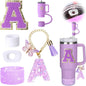 6pcs Silicone Stanley Cup Accessory Set suitable for Stanley Cup 40oz glass with handle