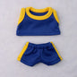 Labubu Basketball Jersey - Sporty Outfit for 15/17cm Vinyl Dolls with Breathable Mesh Fabric