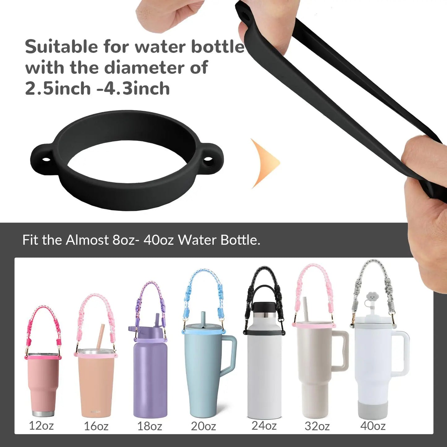 tassels straw cap case Charm chain pendant lot Accessories Initial Keychain Handle for Stanley cup bottle Tumbler for Women