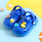 Summer sandals kids Mules Baby Boys Girls Cartoon baby Sandals Flat Heels Solid Cartoon Slippers Children's Garden Shoes