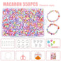 DIY Handmade Beaded Children's Toys Creative Loose Spacer Beads Making Bracelet Necklace 24 Grid Girl Jewelry Set Girl Toy Gift