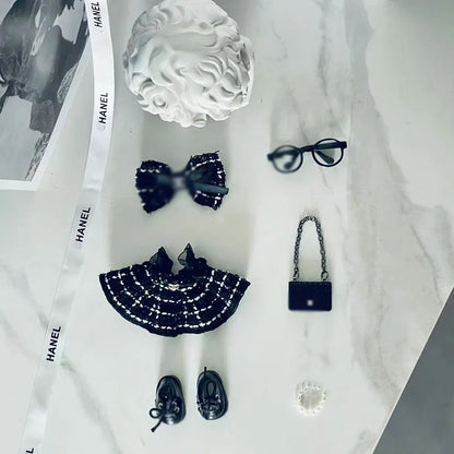 Labubu V1v2 Friend Series Elegant Dress Labubu Birthday Gift Clothing Labubu Pendant Fashionable Couple Outfit High-End Custom