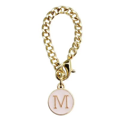 Letter Charm Accessories for Stanley Cup 2PCS Initial Name ID Personalized Handle Charm for Stanley Tumbler