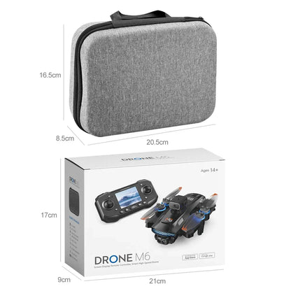 Xiaomi Mijia M6 Drone 8K Professional HD Camera Drones 5G WIFI FPV 4k UAV large screen remote control RC Dron Children's Toys