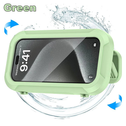 Waterproof Shower Phone Holder Rotation Angle Adjustable Telescoping Wall Mount Phone Holder for Bathroom Kitchen Bracket Stand