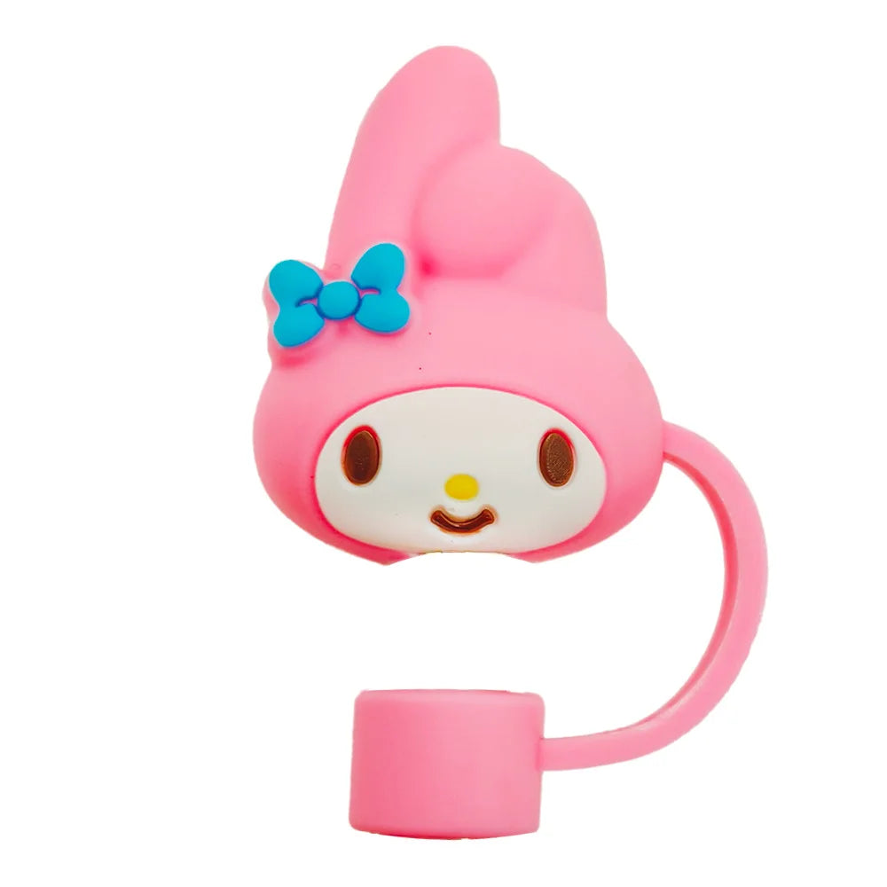 Sanrio Series Straw Cover for Stanley Cups Cartoon Straw Protector Cover Compatible with Stanley 30&40oz Straw Topper Caps