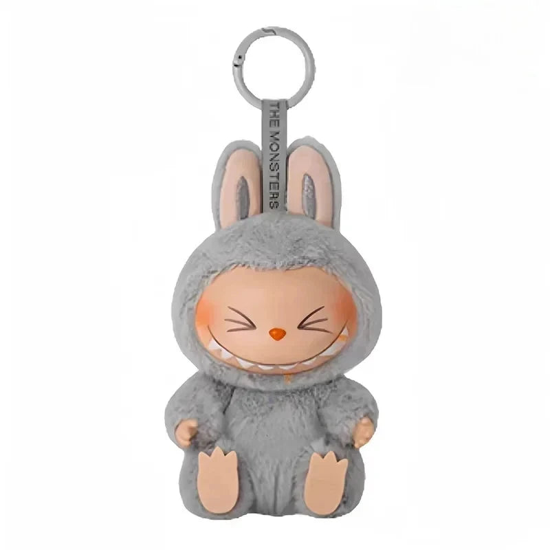 Labubu The Monsters Collection Pendant Series Spring Wild Home Cute Mokoko Pumpkin Purple Labubu Replica Christmas Birthday Gift