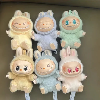 Labubu V2 Sitting Party Blind Box Cartoon Cute Anime Action Model Desktop Decoration Gifts