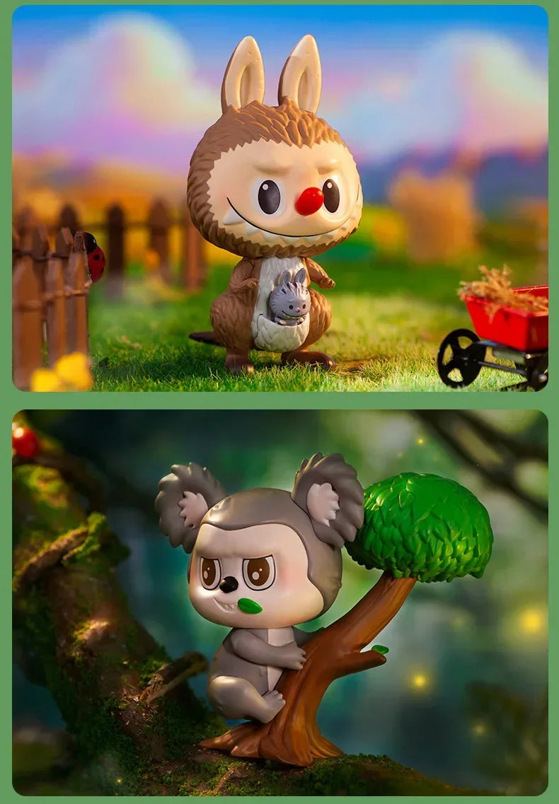 2025 New Hot Labubu The Monsters Elf Animal Series Labubu Animal Handheld Toy Limited Edition Blind Box