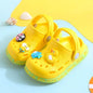 Summer Kids ShoesSandals Hole Children's Shoes Slippers Soft Anti-Skid Cartoon Design Hole Baby Shoes Sandy Beach For Boys Girls