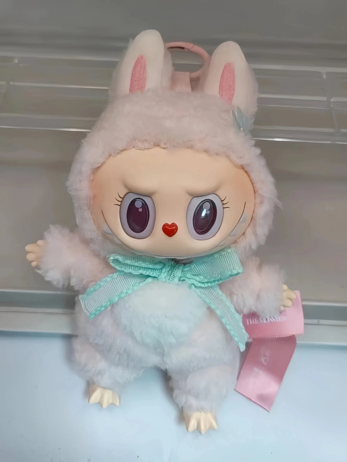 Labubu The Monsters Collection Pendant Series Spring Wild Home Cute Mokoko Pumpkin Purple Labubu Replica Christmas Birthday Gift