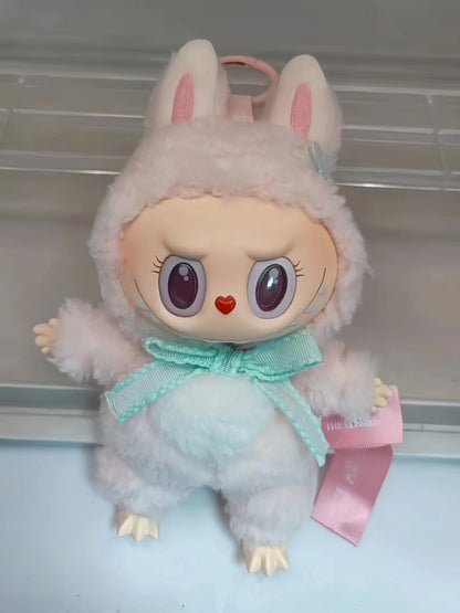 Labubu The Monsters Collection Pendant Series Spring Wild Home Cute Mokoko Pumpkin Purple Labubu Replica Christmas Birthday Gift