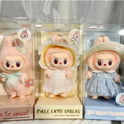 New Labubu Blind Box The Monsters Labubu Sit-Down Party Series Vinyl Doll Pendant Collection Decoration  Gift